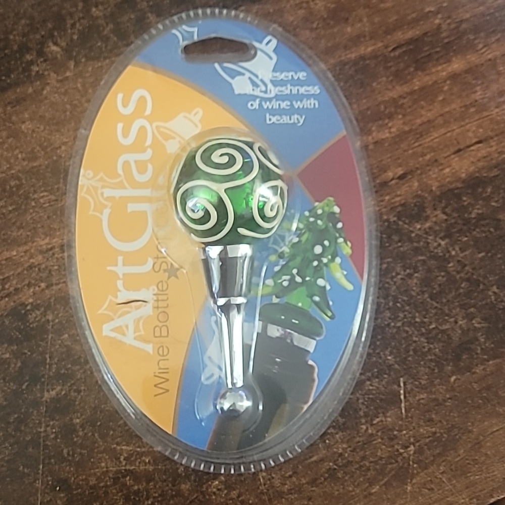 Art Glass Wine Bottle Stopper Wine Stopper